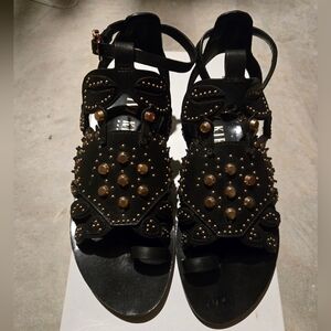 Ivy Kirzhner leather gladiator sandals